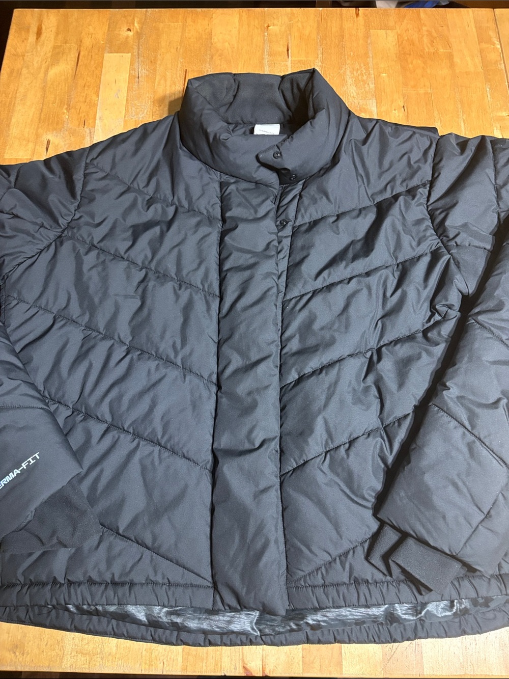 Nike Therma-fit  Black Quilted Puffer Jacket